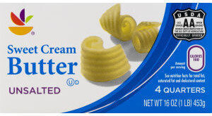Sweet cream butter unsalted