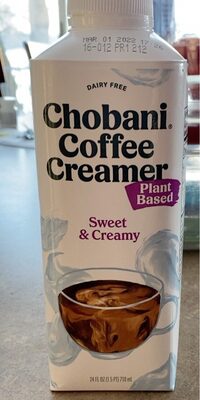 Sweet & Creamy Plant Based Coffee Creamer