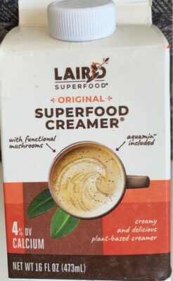 Sweet & Creamy Superfood Creamer- (Coconut Based Liquid Aseptic)