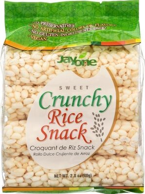 Sweet Crunchy Rice Snack