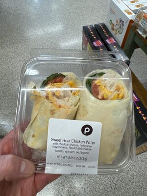 Sweet Heat Chicken Wrap