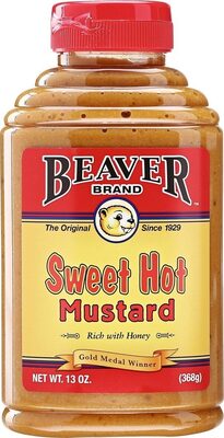 Sweet hot mustard ounce squeeze bottle
