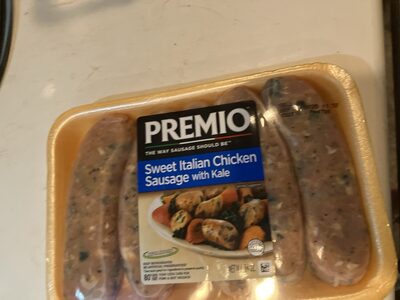 Sweet Italian Chicken Sausage With Kale