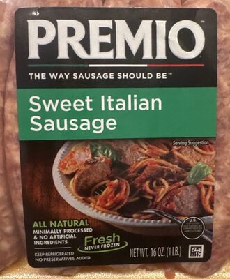 Sweet Italian Sausage