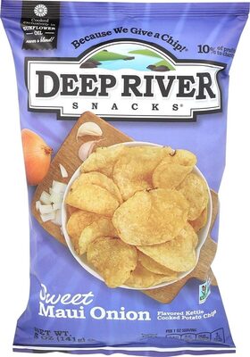 Sweet maui onion kettle cooked potato chips