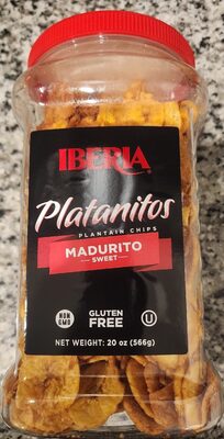 Sweet Plantain Chips( Platanitos Madurito)