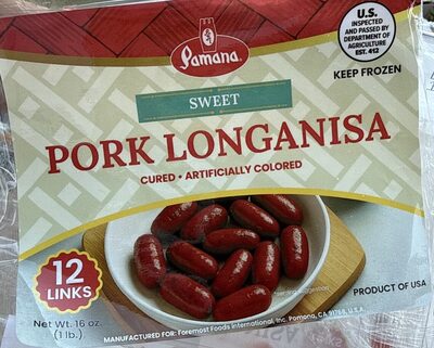 Sweet Pork Longanisa