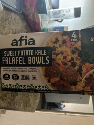 Sweet Potato And Falafel Bowl