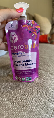 Sweet Potato Banana Blueberry