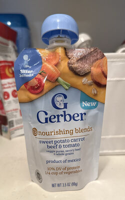 Sweet Potato Carrot Beef & Tomato