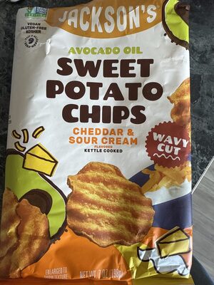 Sweet Potato Chips Cheddar & Sour Cream