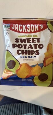 SWEET POTATO CHIPS SEA SALT