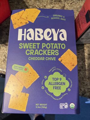 Sweet potato Crackers