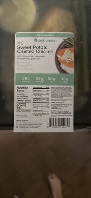 Sweet Potato Crusted Chicken