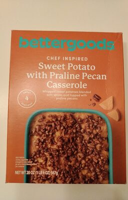 Sweet Potato with Praline Pecan Casserole