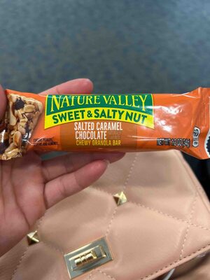 Sweet & Salty Nut Salted Caramel Chocolate Chewy Granola Bar