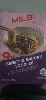 SWEET & SAVORY NOODLES