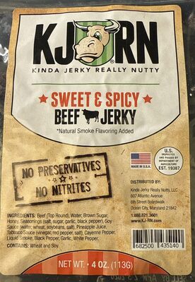 Sweet & Spicy Beef Jerky