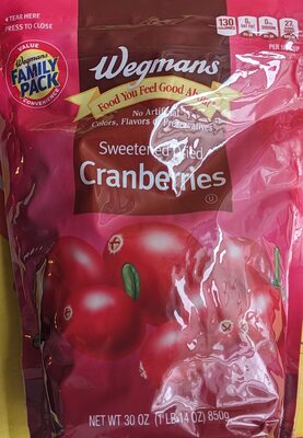 Sweetened Dried Cranberries
