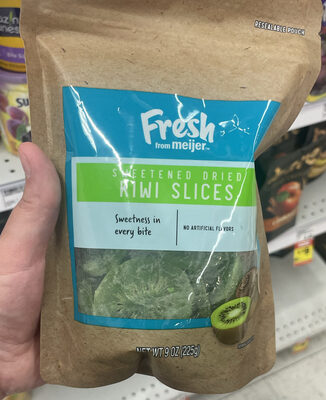 Sweetened Dried Kiwi Slices