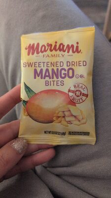 Sweetened Dried Mango Bites