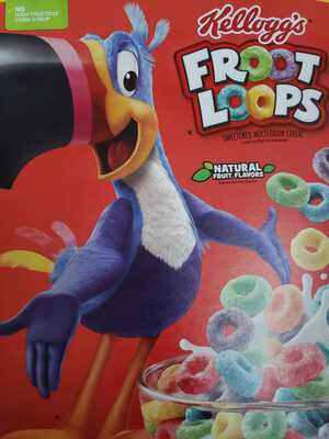 Sweetened multi-grain cereal, natural fruit