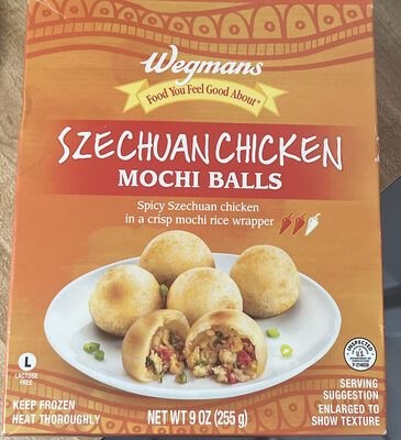 Szechuan Chicken Mochi Balls