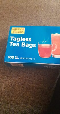 Tagless Tea Bags
