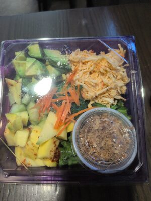 Tajin Mango Crab Salad Bowl