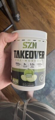 TAKEOVER PRE-WORKOUT GREEN APPLE