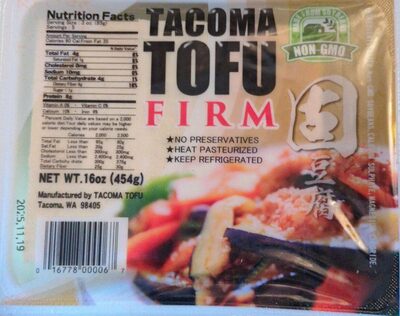 Tamoma Tofu Firm Tofn