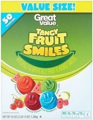 Tangy Fruit Smiles Snacks