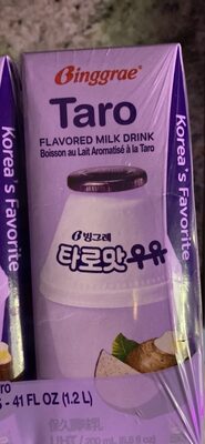 Taro Flavored Milk Drink