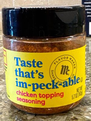 Taste That's Im-peck-able