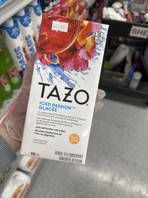 Tazo iced passion