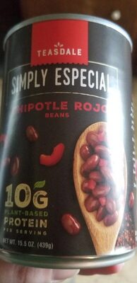 Teasdale simply especial chipotle rojo beans