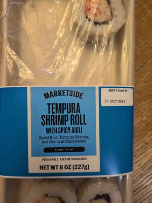Tempura Shrimp Roll with Spicy Aioli
