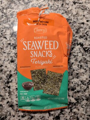 Teriyaki Roasted Seaweed Snacks