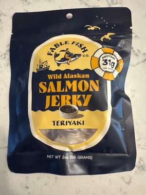 Teriyaki Salmon Jerky