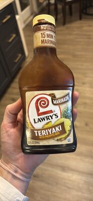 TERIYAKI WITH PINEAPPLE JUICE