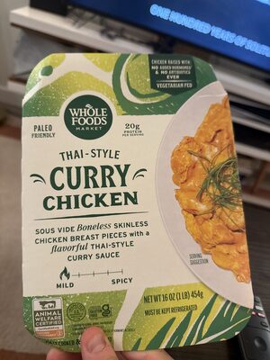 Thai Style Curry Chicken