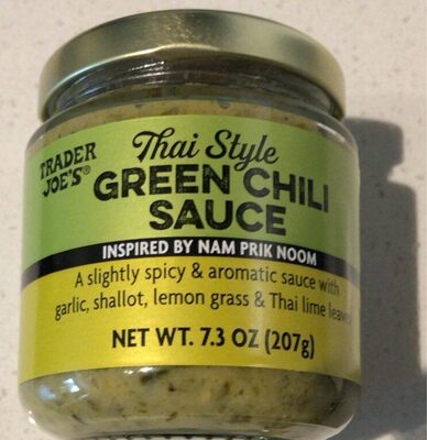 Thai style green chili sauce
