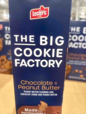 The Big Cookie Factory Chocolate & Peanut Butter