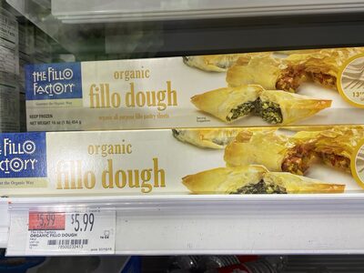 The Fillo Factory, Organic Fillo Dough