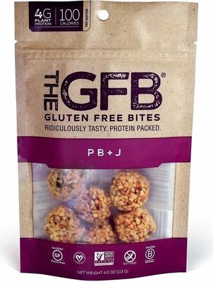 The gfb gluten free gmo high protein bites pbj