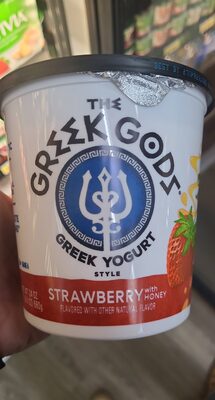 The greek style yogurt strawberry 1lb