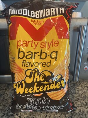The Weekender Bar-b-q Ripple Potato Chips