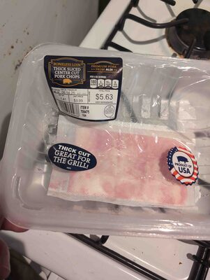 Thick Sliced Center Cut Pork Chops