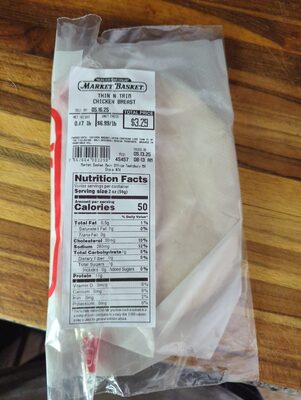 Thin And Trim Chicken Breast Deli Meat