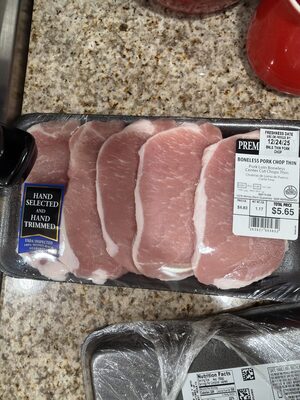 Thin Boneless Pork Chop